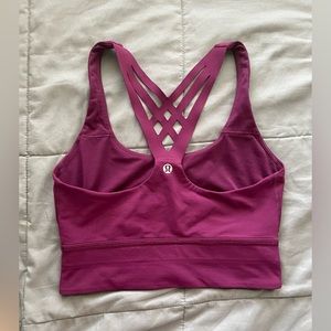 lululemmon “mind over miles” bra